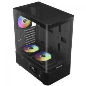 کیس Gamdias Atlas E2 CG - Black - تصویر 3
