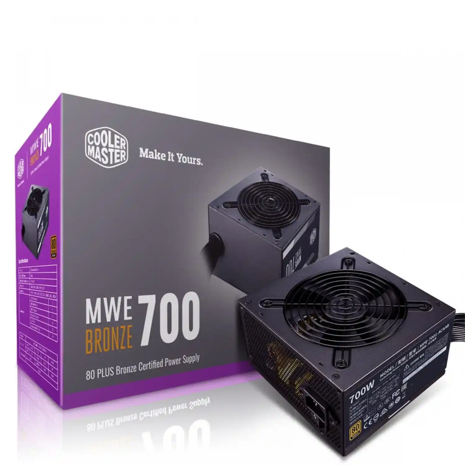Cooler Master MWE BRONZE 700 V2_1-1500x1500 پاور Cooler Master MWE 700 Bronze - V2 - تصویر 1