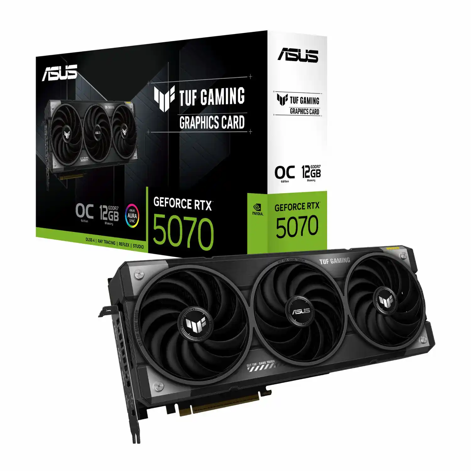 asus-tuf-gaming-rtx-5070-o12g-1-1500x1500 کارت گرافیک ASUS TUF Gaming RTX 5070 OC 12G - تصویر 1