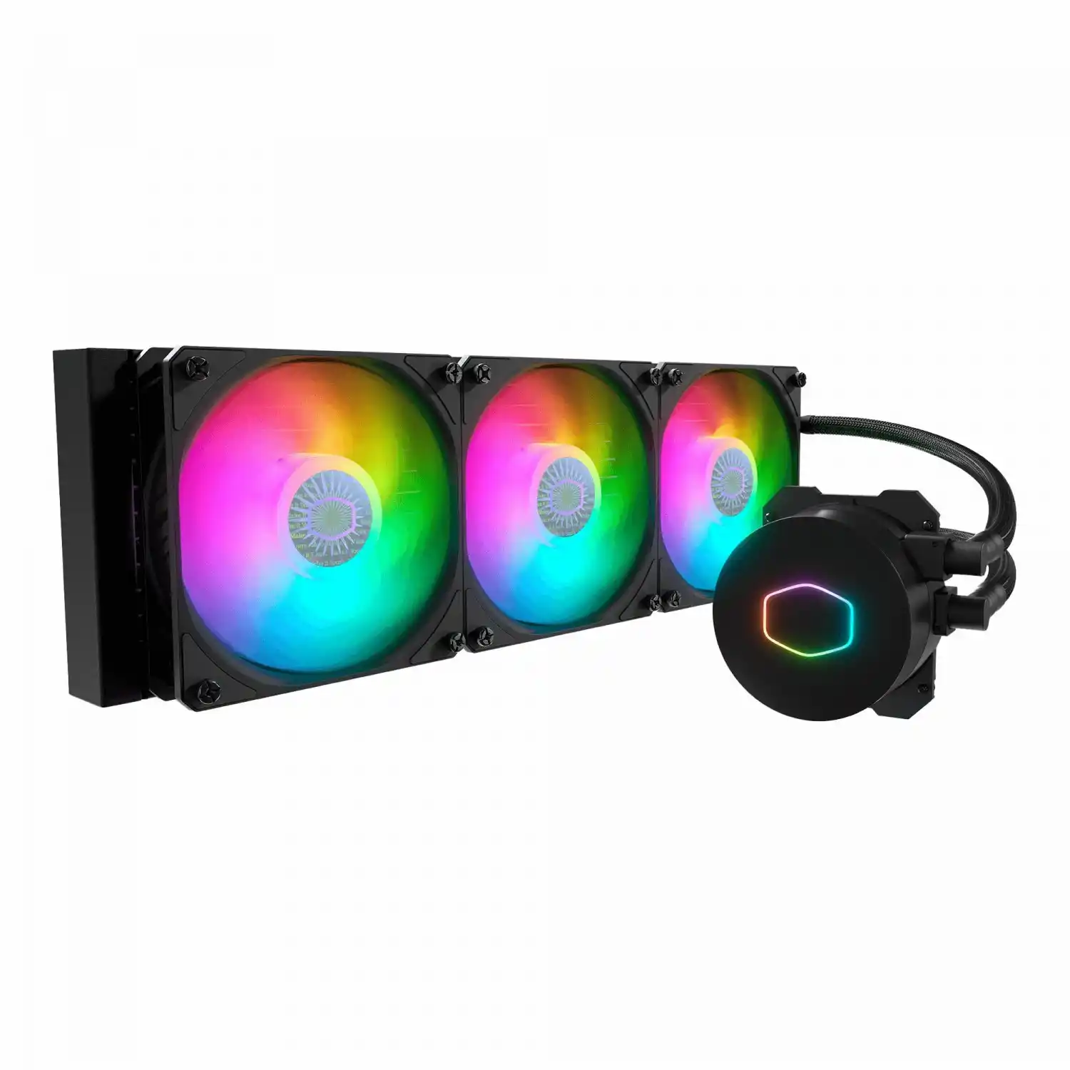 coolermaster-masterliquid-ml360l-v2-argb-1-1500x1500 کولر پردازنده Cooler Master MasterLiquid ML360L ARGB - تصویر 1