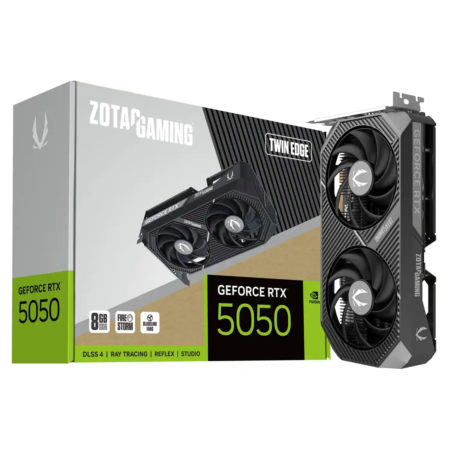 zotac-rtx-5050-twin-edge-8gb-1-1500x1500 کارت گرافیک ZOTAC RTX 5050 Twin Edge 8GB - تصویر 1